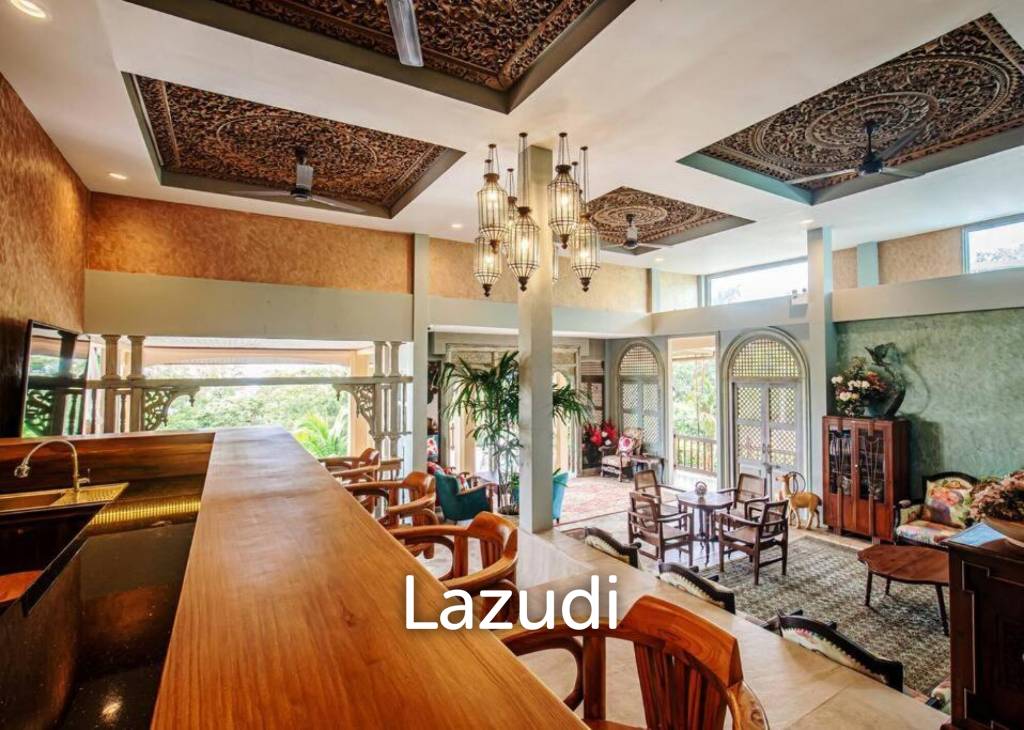 Oceanfront Villa with Stunning Views, Pool and  Private Beach in Nai Harn