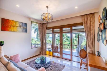 Oceanfront Villa with Stunning Views, Pool and  Private Beach in Nai Harn