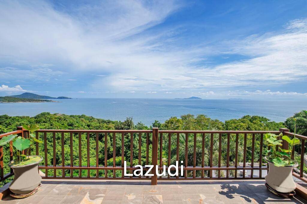 Oceanfront Villa with Stunning Views, Pool and  Private Beach in Nai Harn