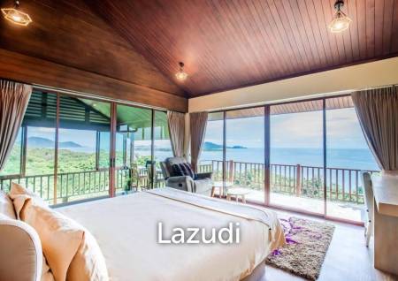 Oceanfront Villa with Stunning Views, Pool and  Private Beach in Nai Harn