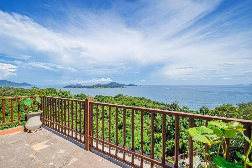 Oceanfront Villa with Stunning Views, Pool and  Private Beach in Nai Harn