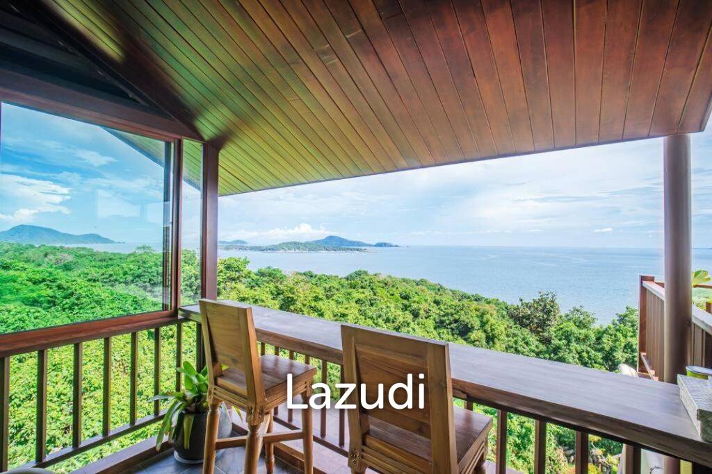 Oceanfront Villa with Stunning Views, Pool and  Private Beach in Nai Harn