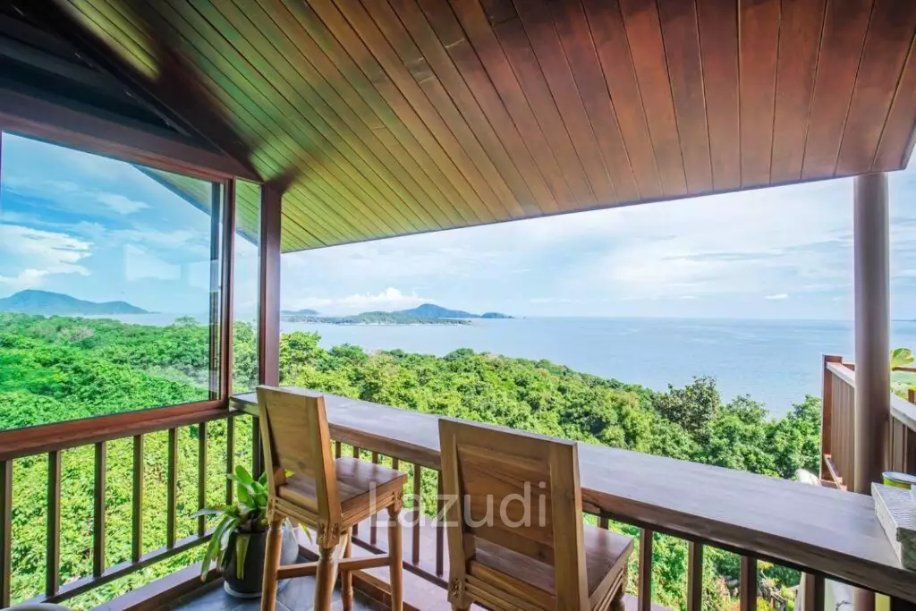 Oceanfront Villa with Stunning Views, Pool and  Private Beach in Nai Harn