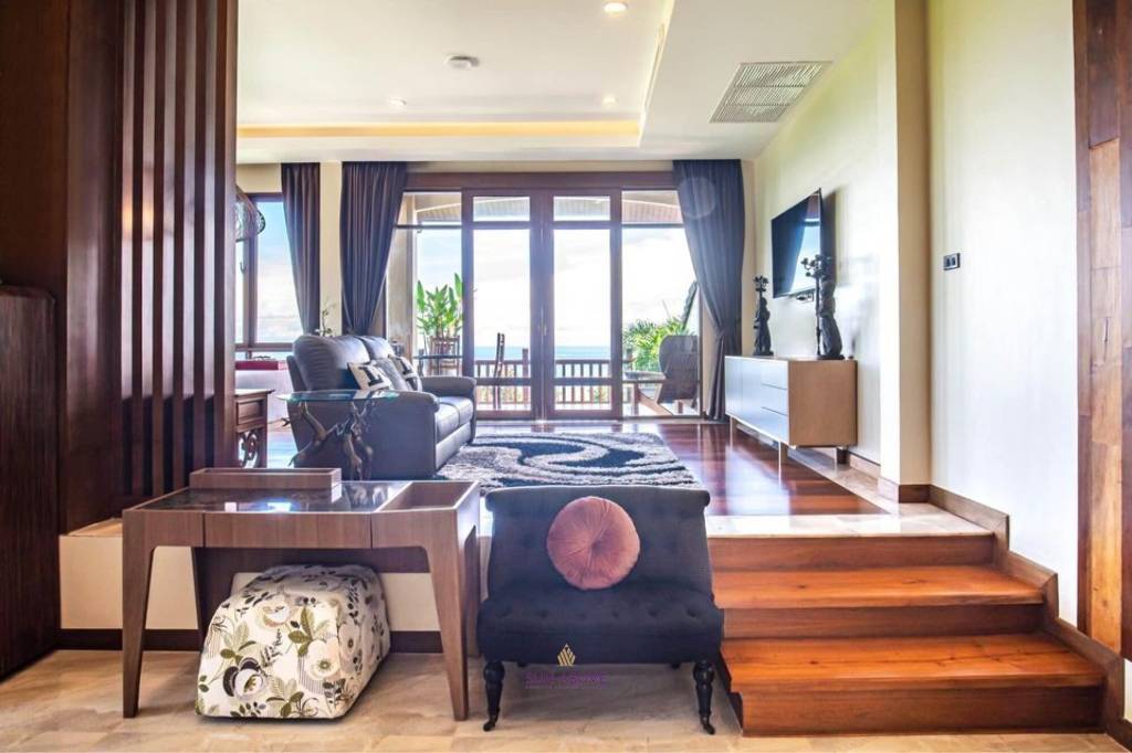 Oceanfront Villa with Stunning Views, Pool and  Private Beach in Nai Harn