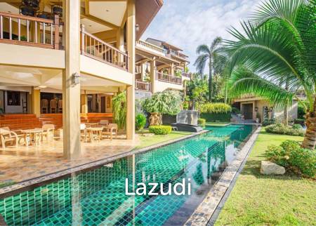 Oceanfront Villa with Stunning Views, Pool and  Private Beach in Nai Harn