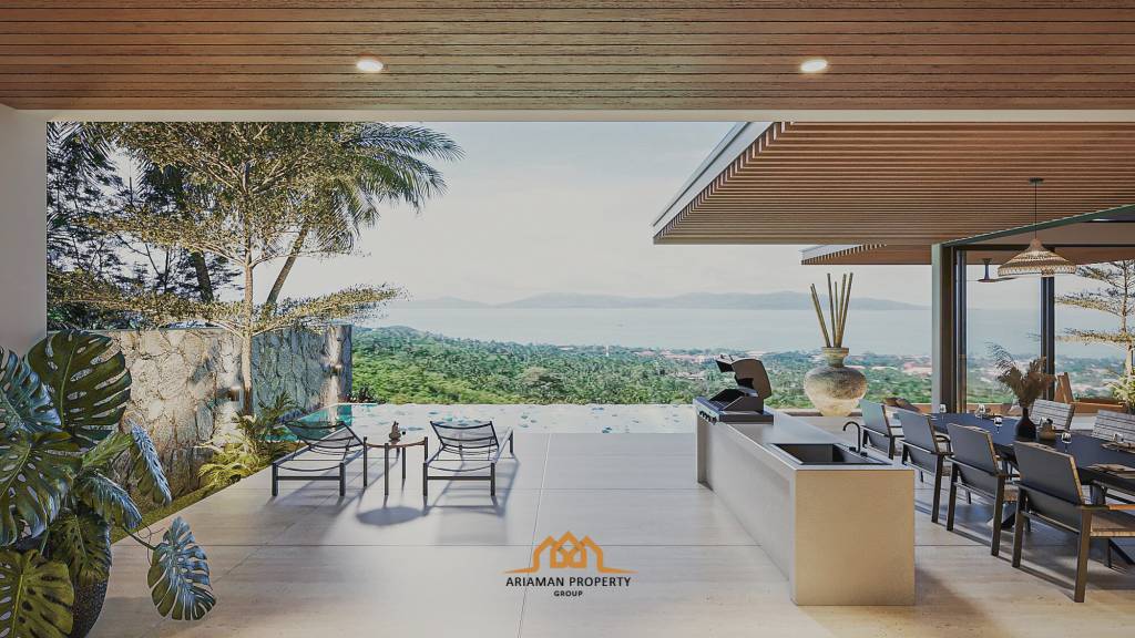 Luxury Seaview Villa in Bo Phut Ko Samui for Sale