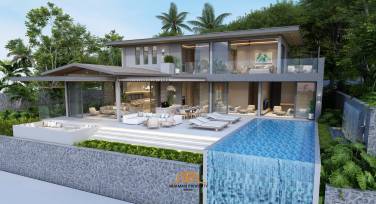 Luxury 5-Bedroom Villa with Seaviews in Bo Phut