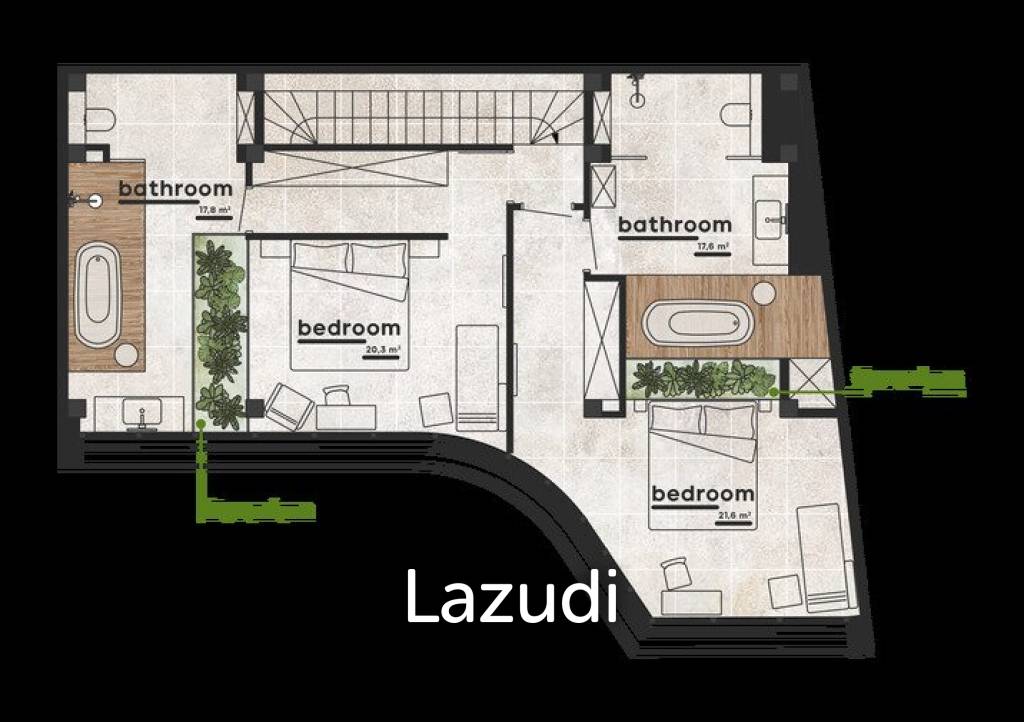 Luxury and Modern Design 2 Bedroom Villa in Umalas Area