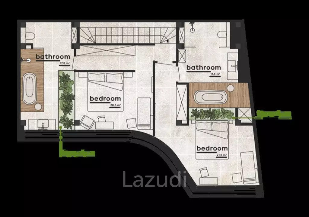 Luxury and Modern Design 2 Bedroom Villa in Umalas Area
