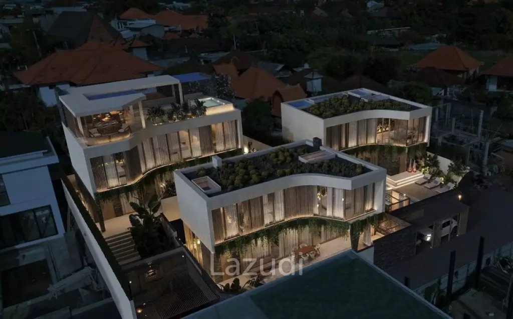 Luxury and Modern Design 2 Bedroom + Rooftop Villa in Umalas Area