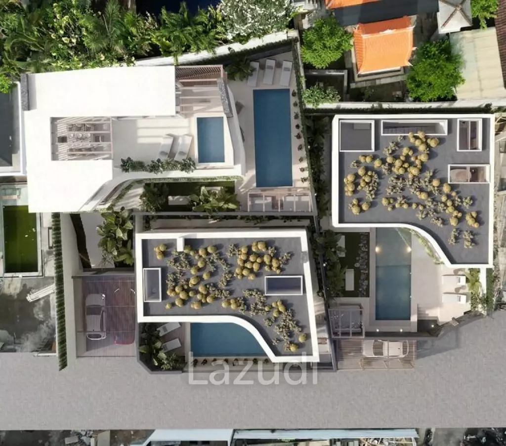 Luxury and Modern Design 2 Bedroom + Rooftop Villa in Umalas Area