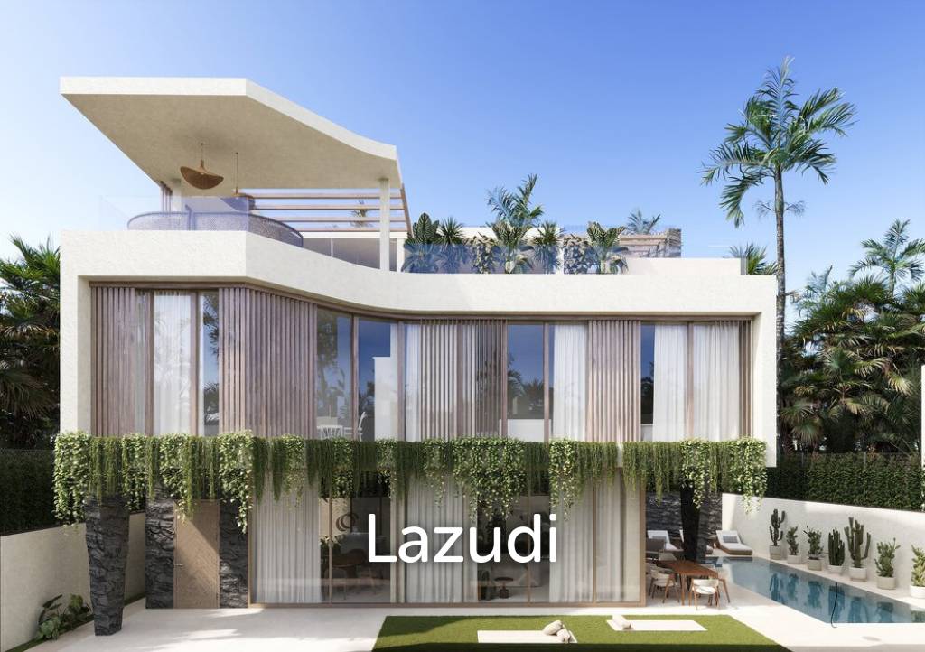 Luxury and Modern Design 2 Bedroom + Rooftop Villa in Umalas Area