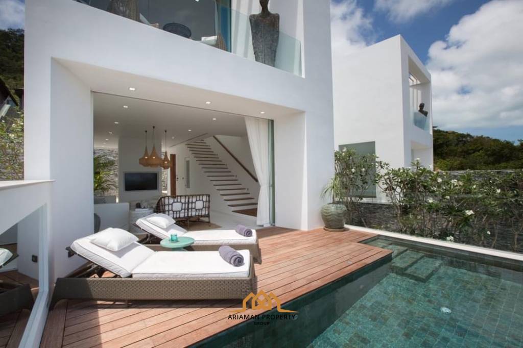 Stunning Modern Villa with Ocean Views in Plai laem