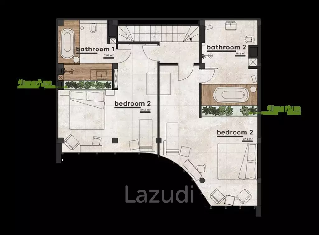 Luxury and Modern Design 3 Bedroom Villa in Umalas Area