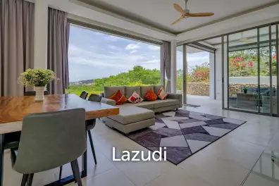 3-Beds Villa with Sea View and Garden in Bophut Hills