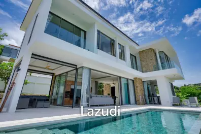 3-Beds Villa with Sea View and Garden in Bophut Hills