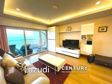 CHA AM LAGUNA CONDOMINIUM : Stunning 2 Bed Beachfront Condo at Cha am