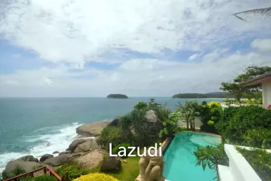 Oceanfront Villa In Luxury Kata Beach Estate