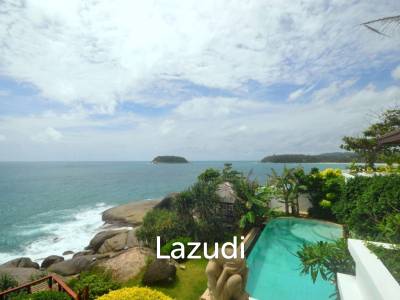 Oceanfront Villa In Luxury Kata Beach Estate