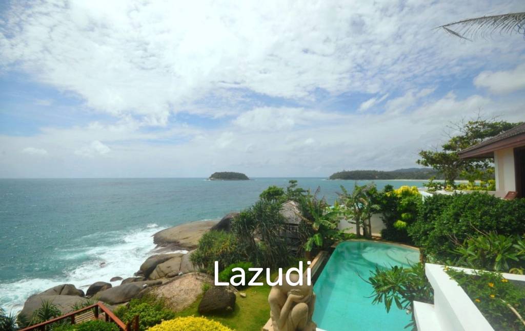 Oceanfront Villa In Luxury Kata Beach Estate