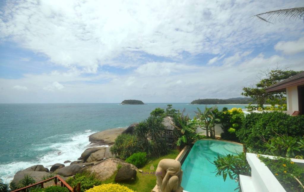 Oceanfront Villa In Luxury Kata Beach Estate