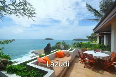 Oceanfront Villa In Luxury Kata Beach Estate