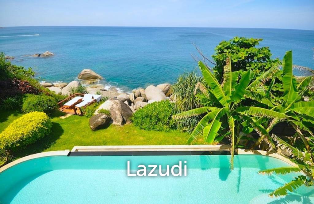 Oceanfront Villa In Luxury Kata Beach Estate