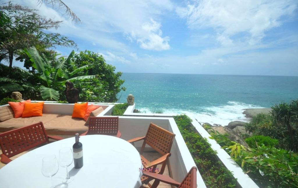 Oceanfront Villa In Luxury Kata Beach Estate