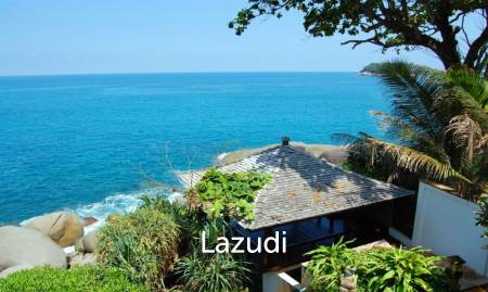 Oceanfront Villa In Luxury Kata Beach Estate