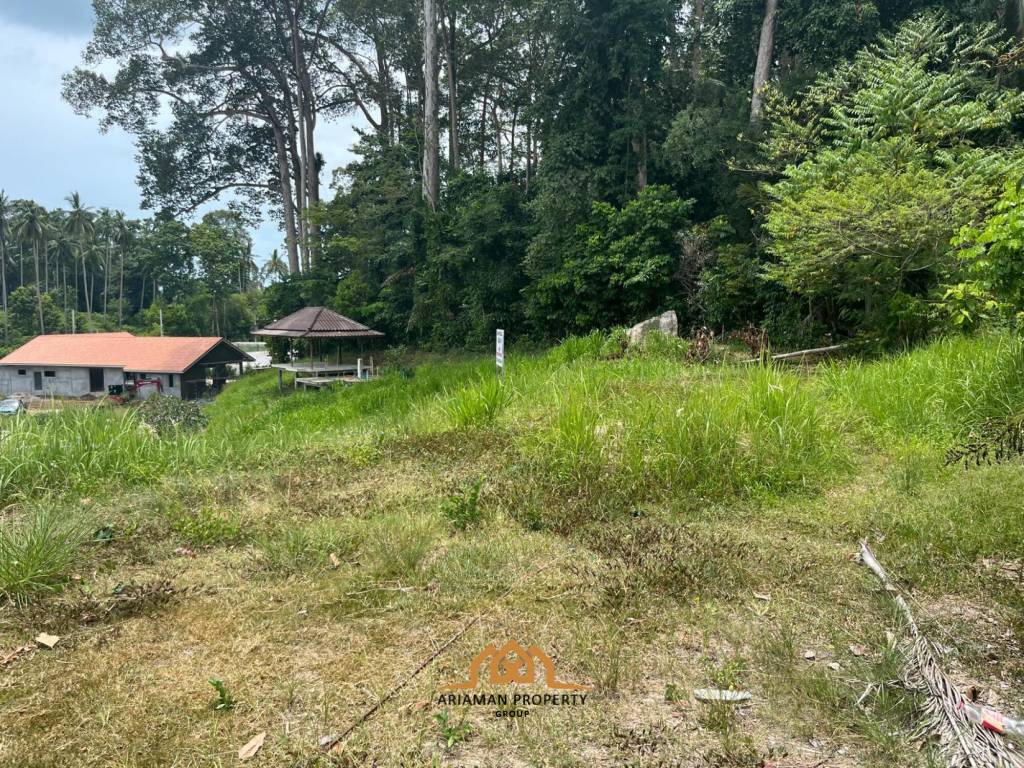 1 Rai of Prime Freehold Land with Mountain Views in Lamai, Ko Samui