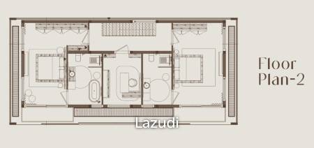 Вилла 450 кв.м. 3 Кровать 3 Ванна