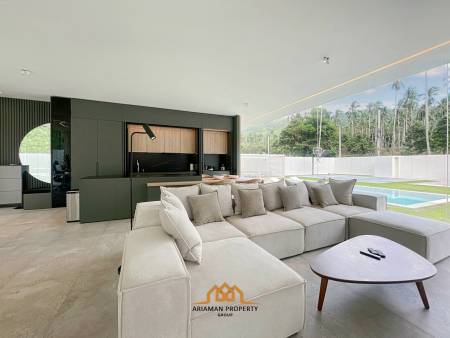 Ultra-Modern Forest Retreat: New Hi-Tech Minimalistic Villa