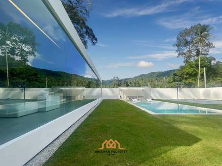 Ultra-Modern Forest Retreat: New Hi-Tech Minimalistic Villa