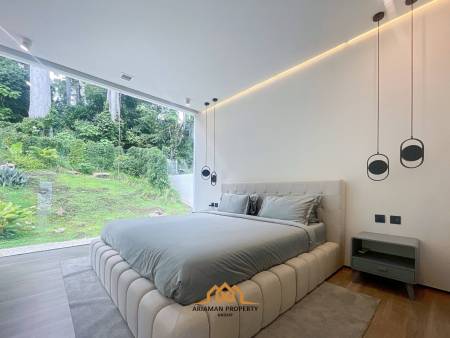 Ultra-Modern Forest Retreat: New Hi-Tech Minimalistic Villa