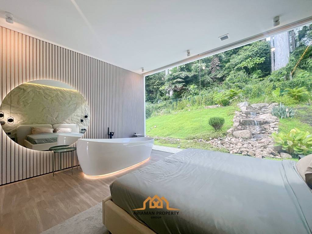 Ultra-Modern Forest Retreat: New Hi-Tech Minimalistic Villa