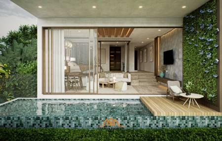 Studio 1 Bath With Private Pool at Ficus Residence The Leaf Collection