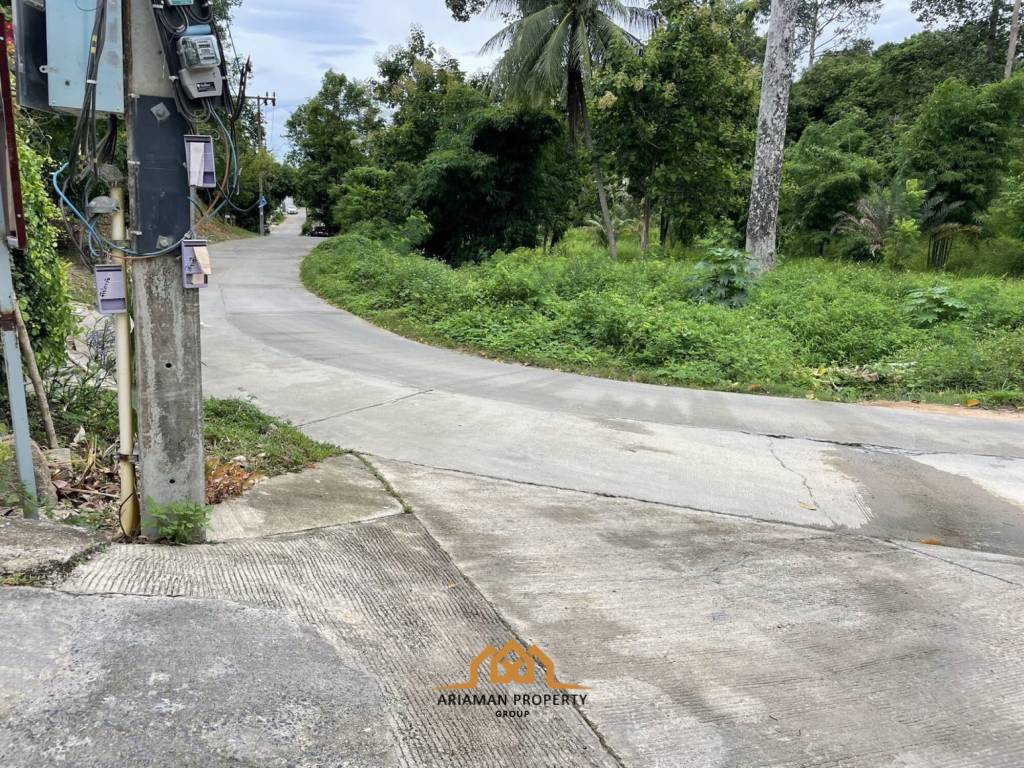 Prime 2,800sqm Freehold Land with Ocean View in Lamai, Ko Samui