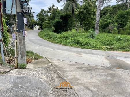 Prime 2,800sqm Freehold Land with Ocean View in Lamai, Ko Samui