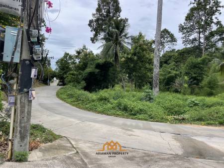 Prime 2,800sqm Freehold Land with Ocean View in Lamai, Ko Samui