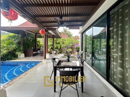 Panorama: Villa avec piscine, 3 chambres et 2 salles de bain