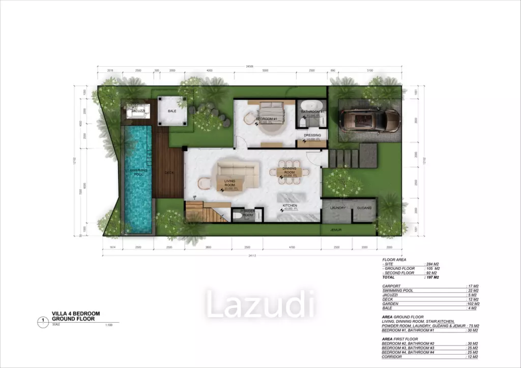 Prime Freehold Villa with High ROI Potential in Bali’s Cultural Hub