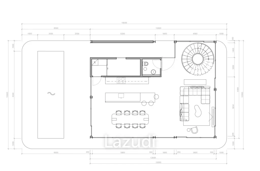 Luxurious Off-Plan Villa with Rooftop Ocean Views in Seseh, Bali