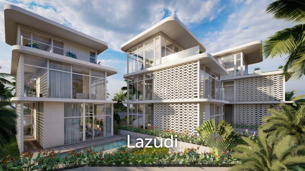 Luxurious Off-Plan Villa with Rooftop Ocean Views in Seseh, Bali