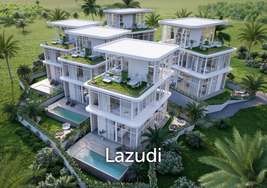 Luxurious Off-Plan Villa with Rooftop Ocean Views in Seseh, Bali