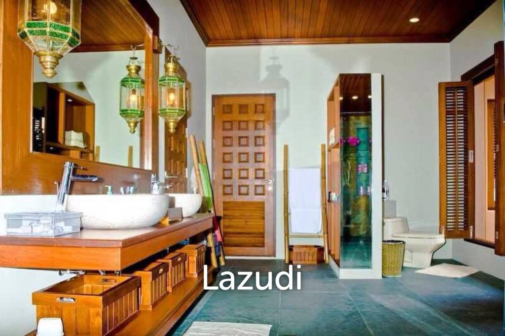Luxury 5-Bedroom Mansion with Panoramic Sea and Lake Views – Chaweng