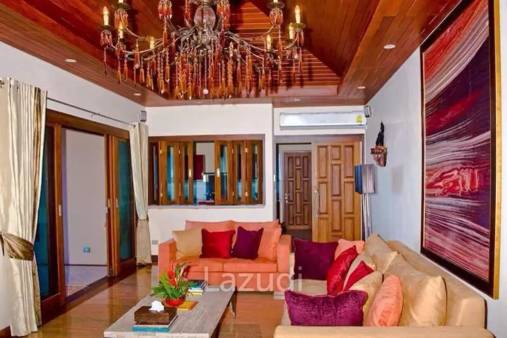 Luxury 5-Bedroom Mansion with Panoramic Sea and Lake Views – Chaweng