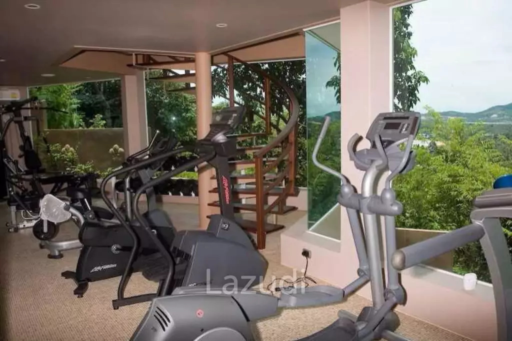 Luxury 5-Bedroom Mansion with Panoramic Sea and Lake Views – Chaweng