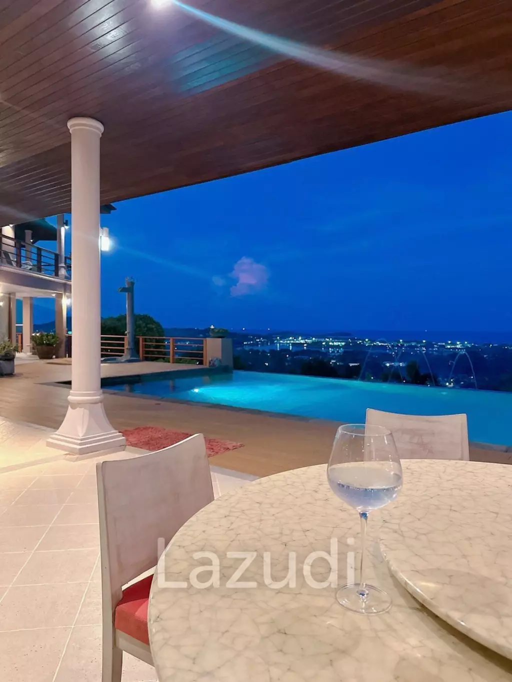 Luxury 5-Bedroom Mansion with Panoramic Sea and Lake Views – Chaweng