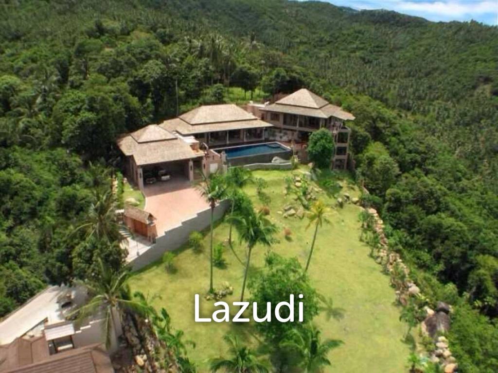 Luxury 5-Bedroom Mansion with Panoramic Sea and Lake Views – Chaweng