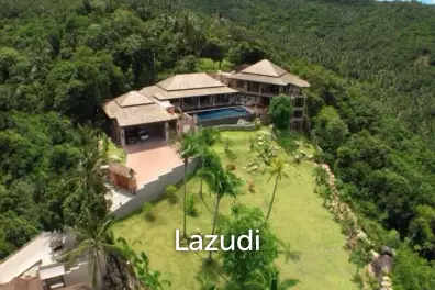 Luxury 5-Bedroom Mansion with Panoramic Sea and Lake Views – Chaweng